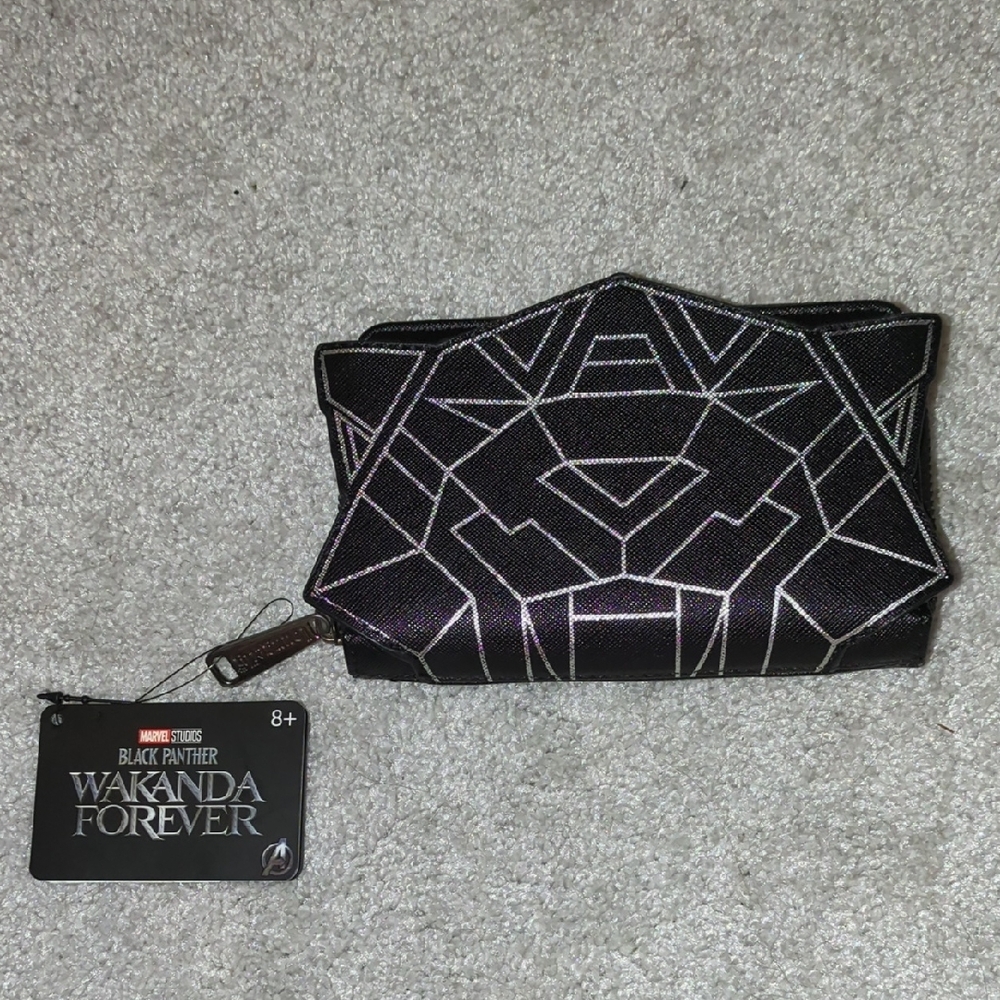 Black Panther Wakanda Forever Clutch Wallet